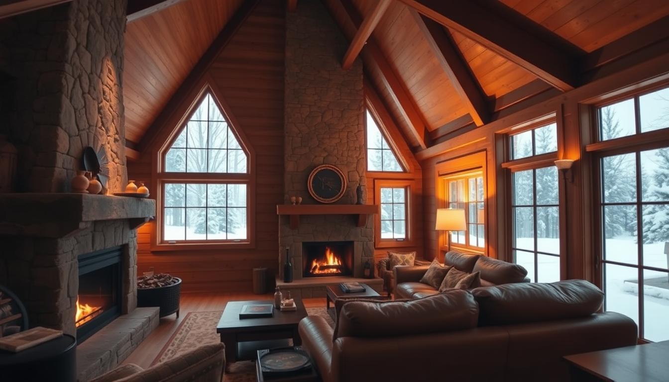 a frame home interior