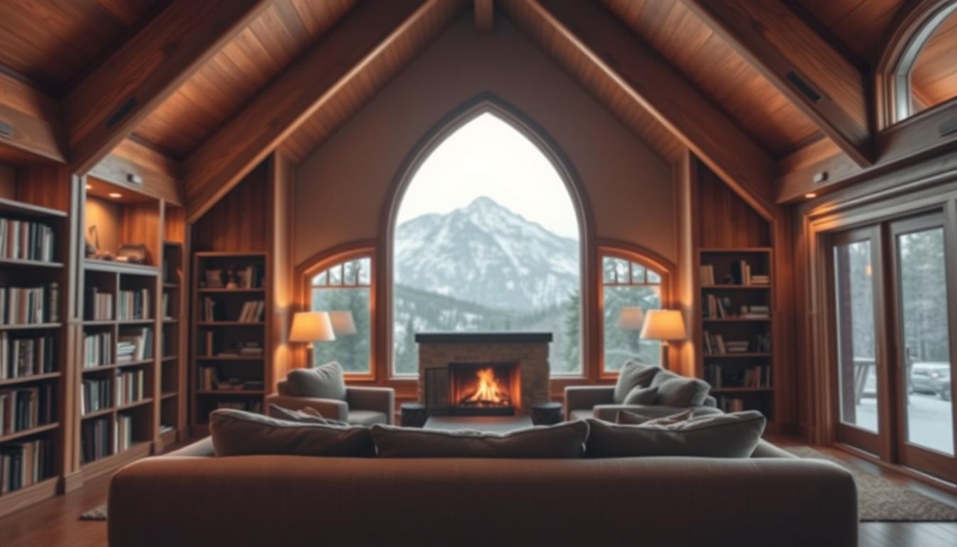 a frame home interior