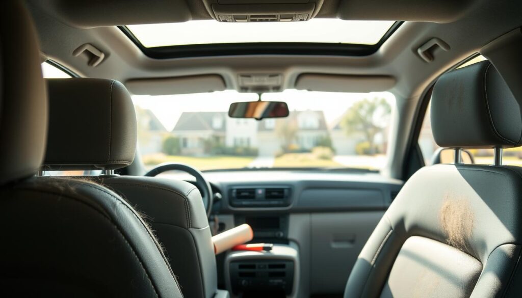 car interior cleaning at home