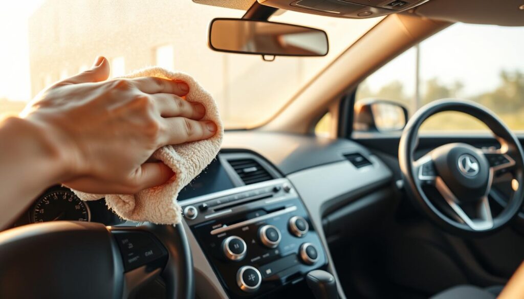 car interior detailing at home