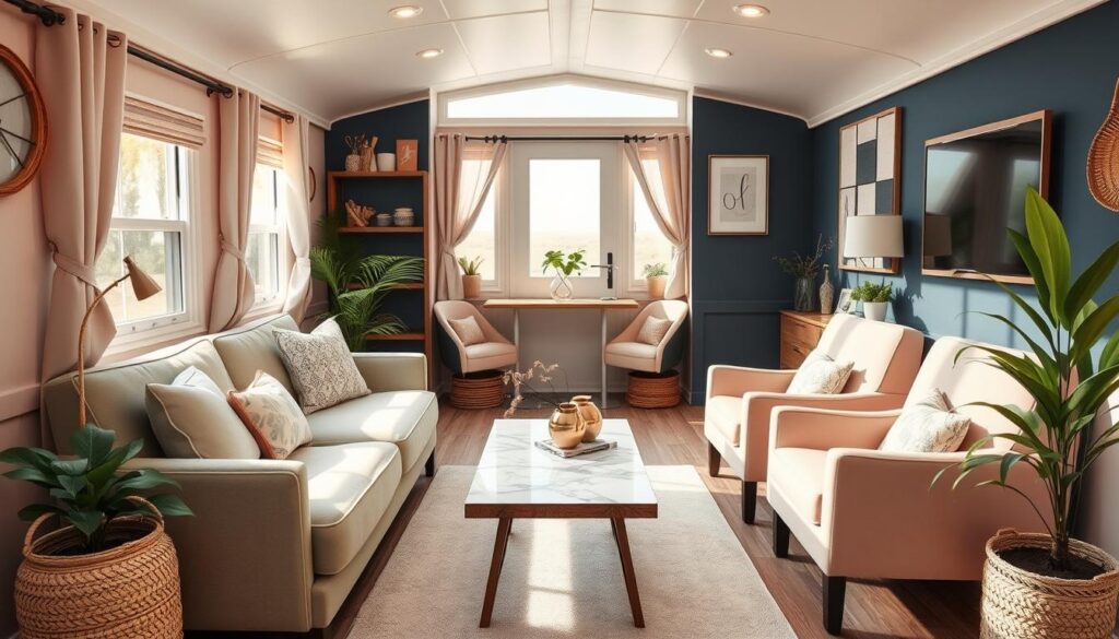 color schemes for small mobile homes