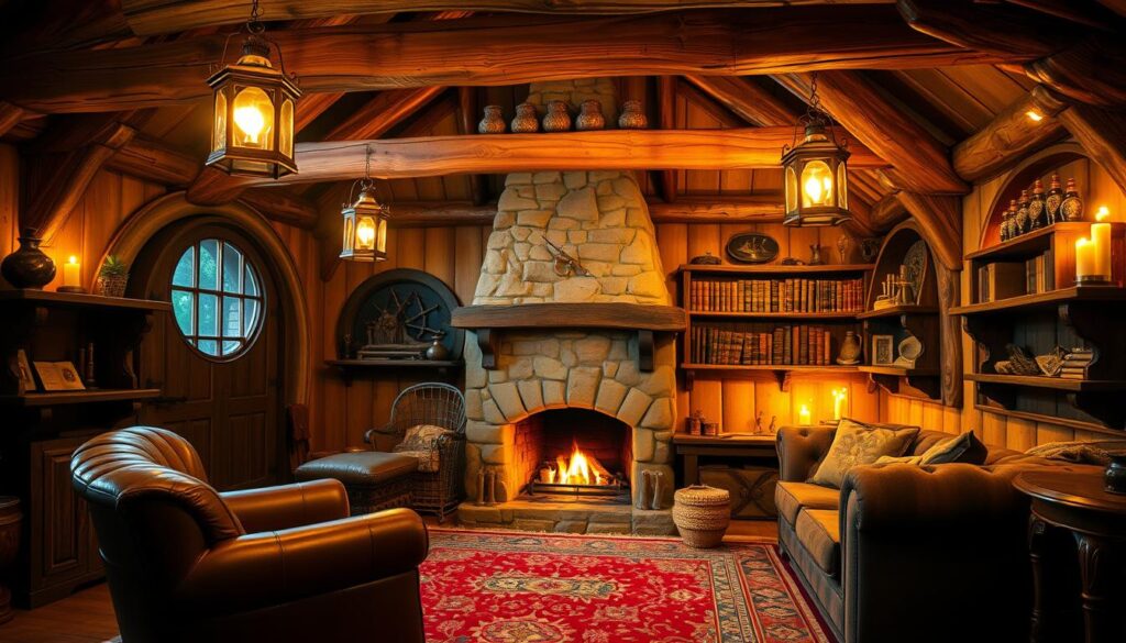 hobbit home interior lighting