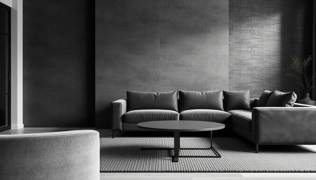 monochrome schemes with texture