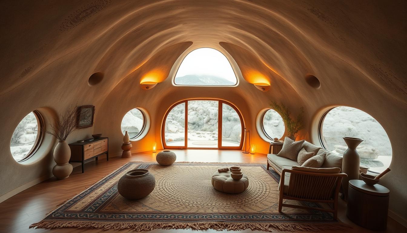 monolithic dome home interior