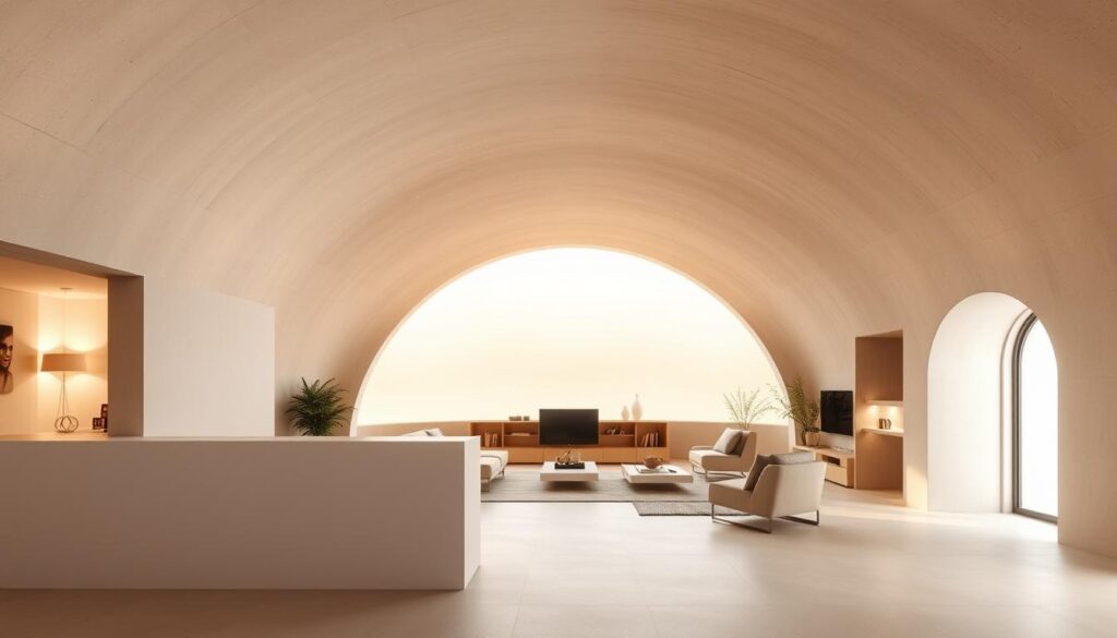 monolithic dome interior design