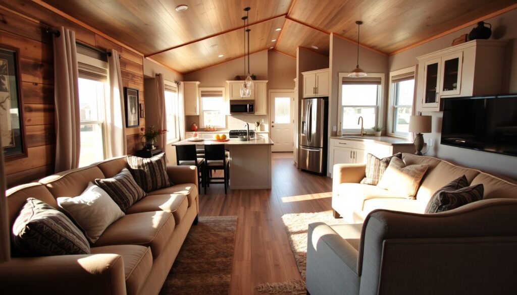 single wide mobile home interior comfort