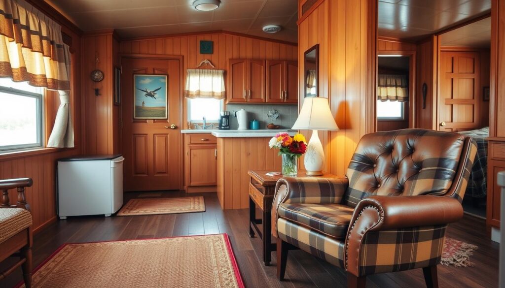 vintage mobile home decor